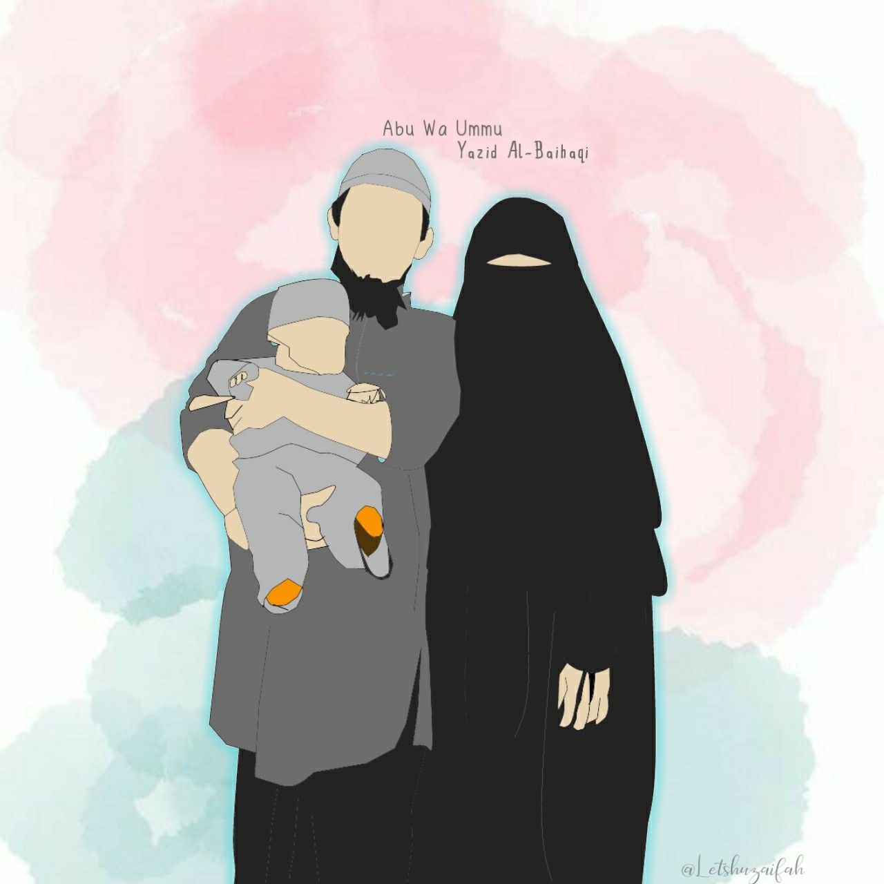 Detail Foto Keluarga Muslim Kartun Nomer 3