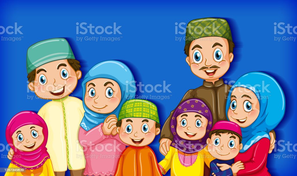 Detail Foto Keluarga Muslim Kartun Nomer 25