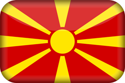Detail Mazedonien Fahne Nomer 9