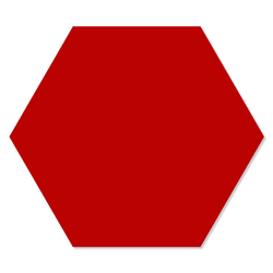 Sechseck Rot - KibrisPDR