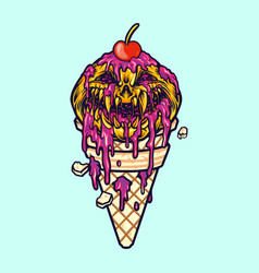 Detail Devil Eating Ice Cream Nomer 26