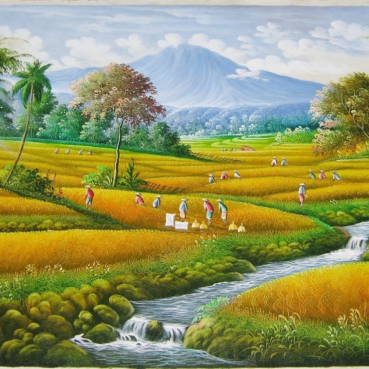 Detail Foto Keren Di Sawah Nomer 24