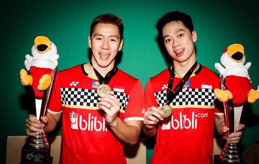 Detail Foto Kevin Sanjaya Dan Marcus Gideon Nomer 29