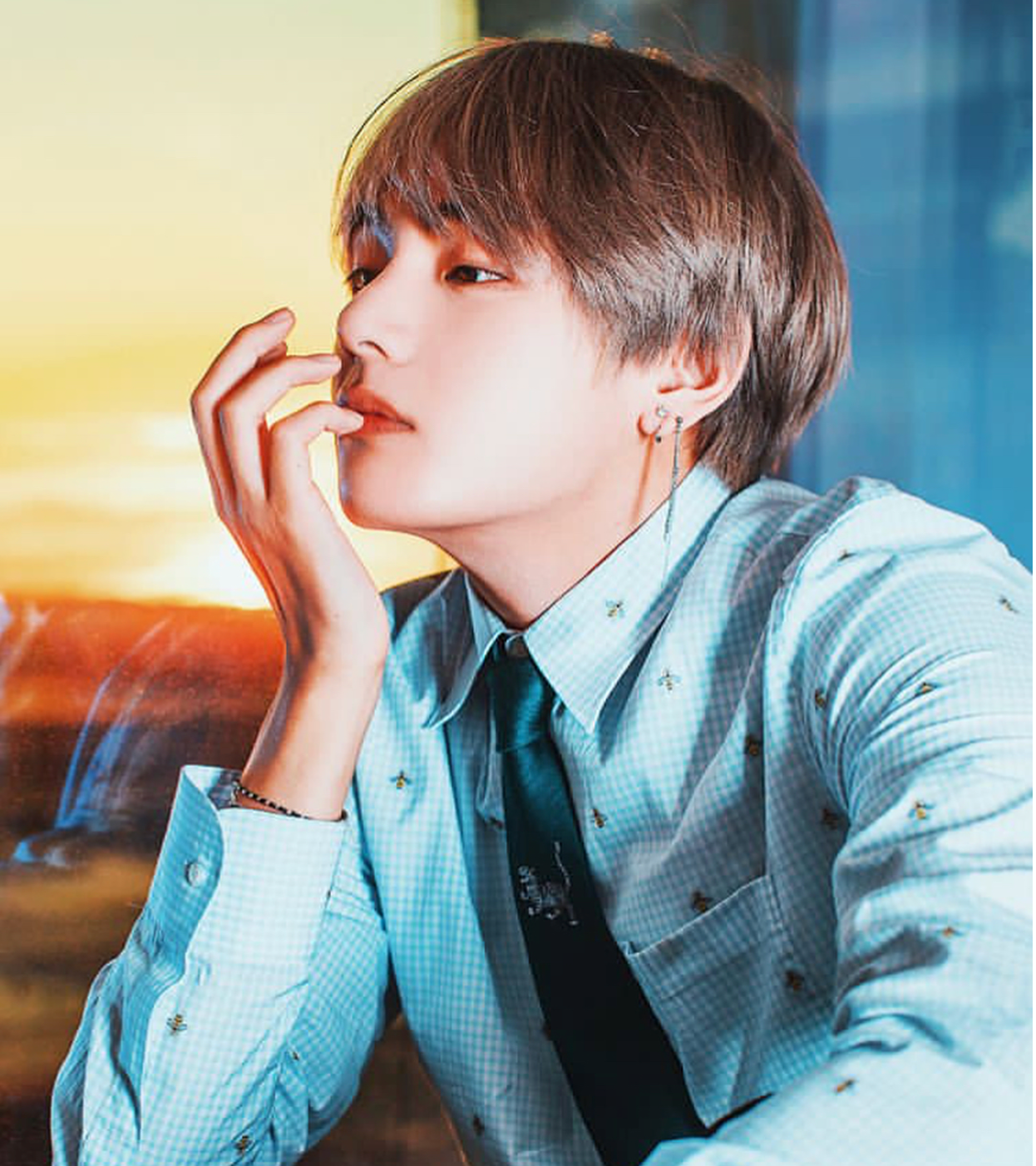 Detail Foto Kim Taehyung 2018 Nomer 12