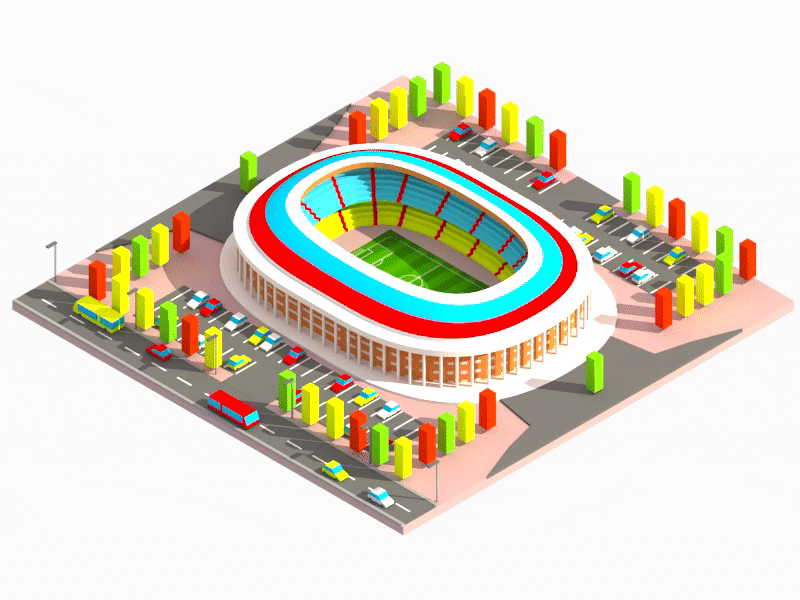Detail Luzhniki Stadion Moskau Nomer 2