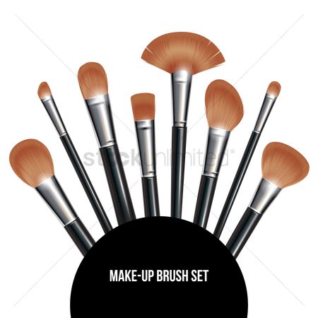 Detail Make Up Pinsel Set Dm Nomer 14