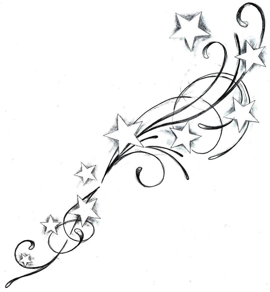 Detail Sterne Tattoo Unterarm Nomer 4