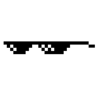 Detail Thug Life Brille Transparent Nomer 2