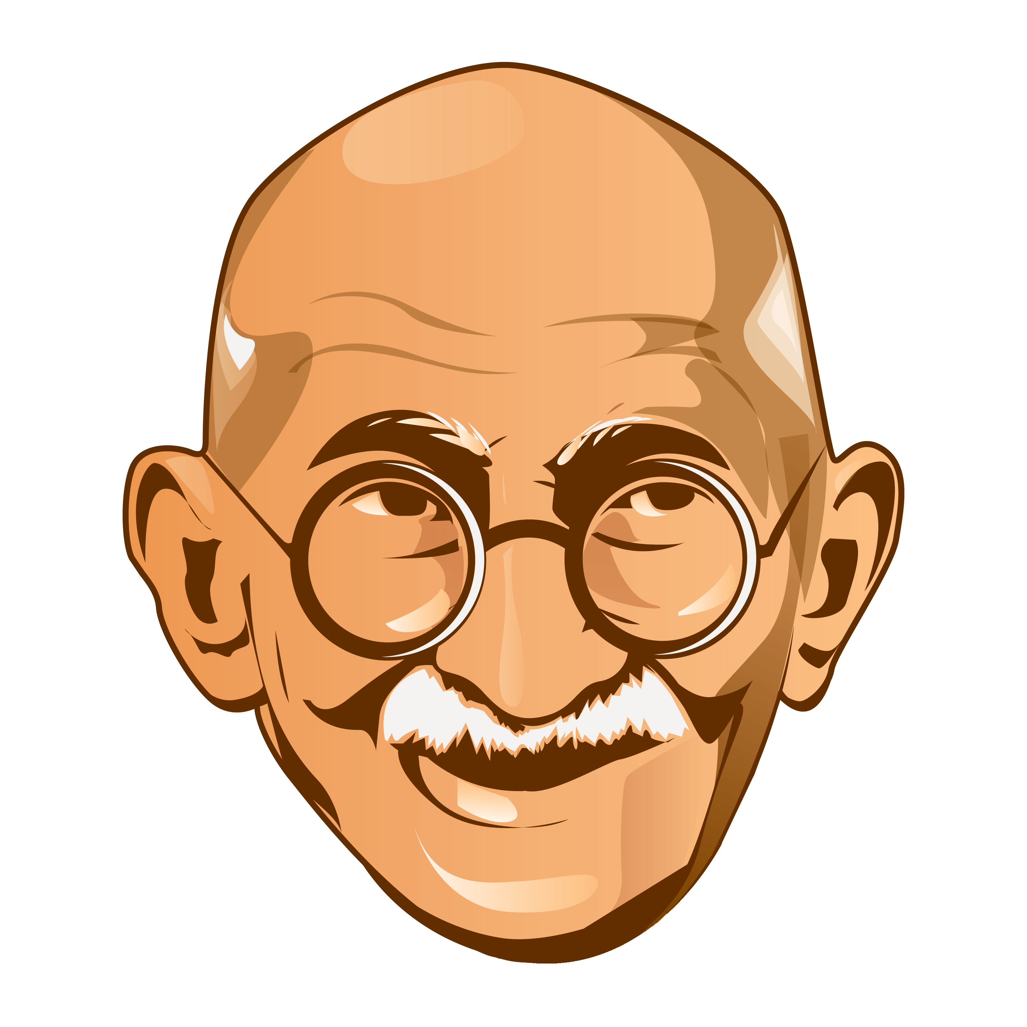 Detail Caricature Gandhi Nomer 11