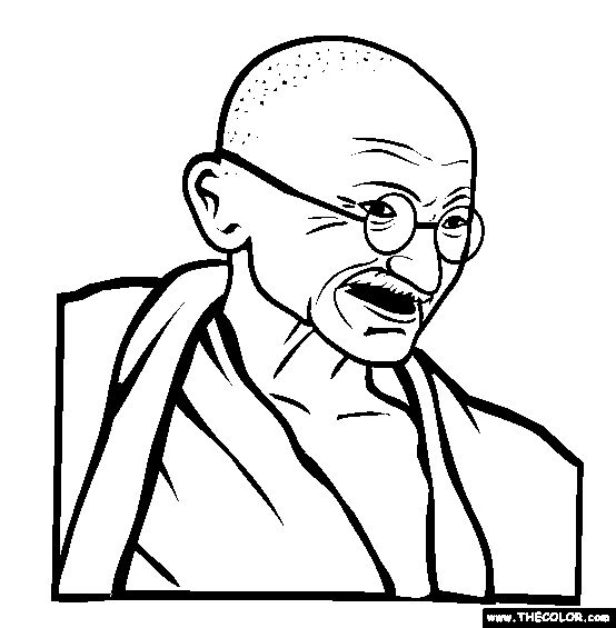Detail Caricature Gandhi Nomer 18