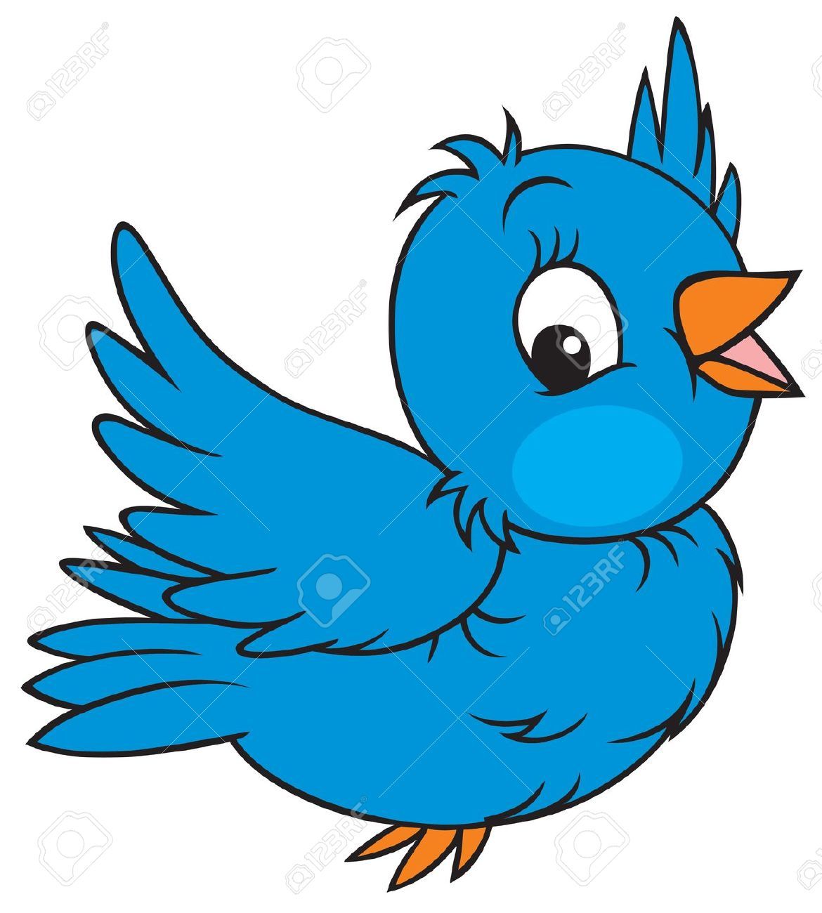 Clipart Vogel Comic - KibrisPDR