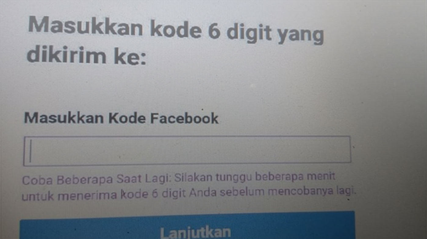 Detail Foto Konfirmasi Facebook Nomer 10