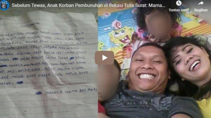 Foto Korban Pembunuhan Bekasi - KibrisPDR