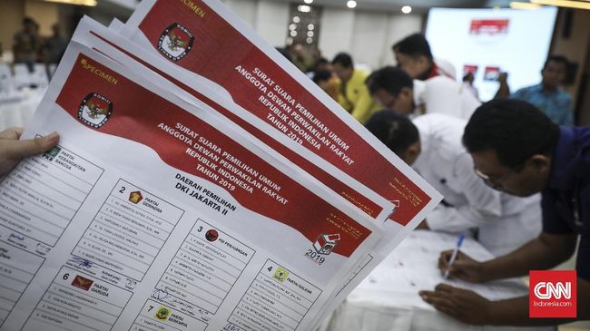 Detail Foto Kotak Suara Pemilu 2019 Nomer 53