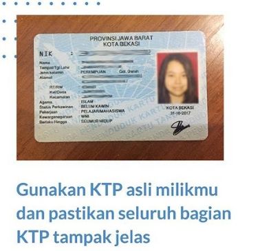 Detail Foto Ktp Untuk Prakerja Nomer 2