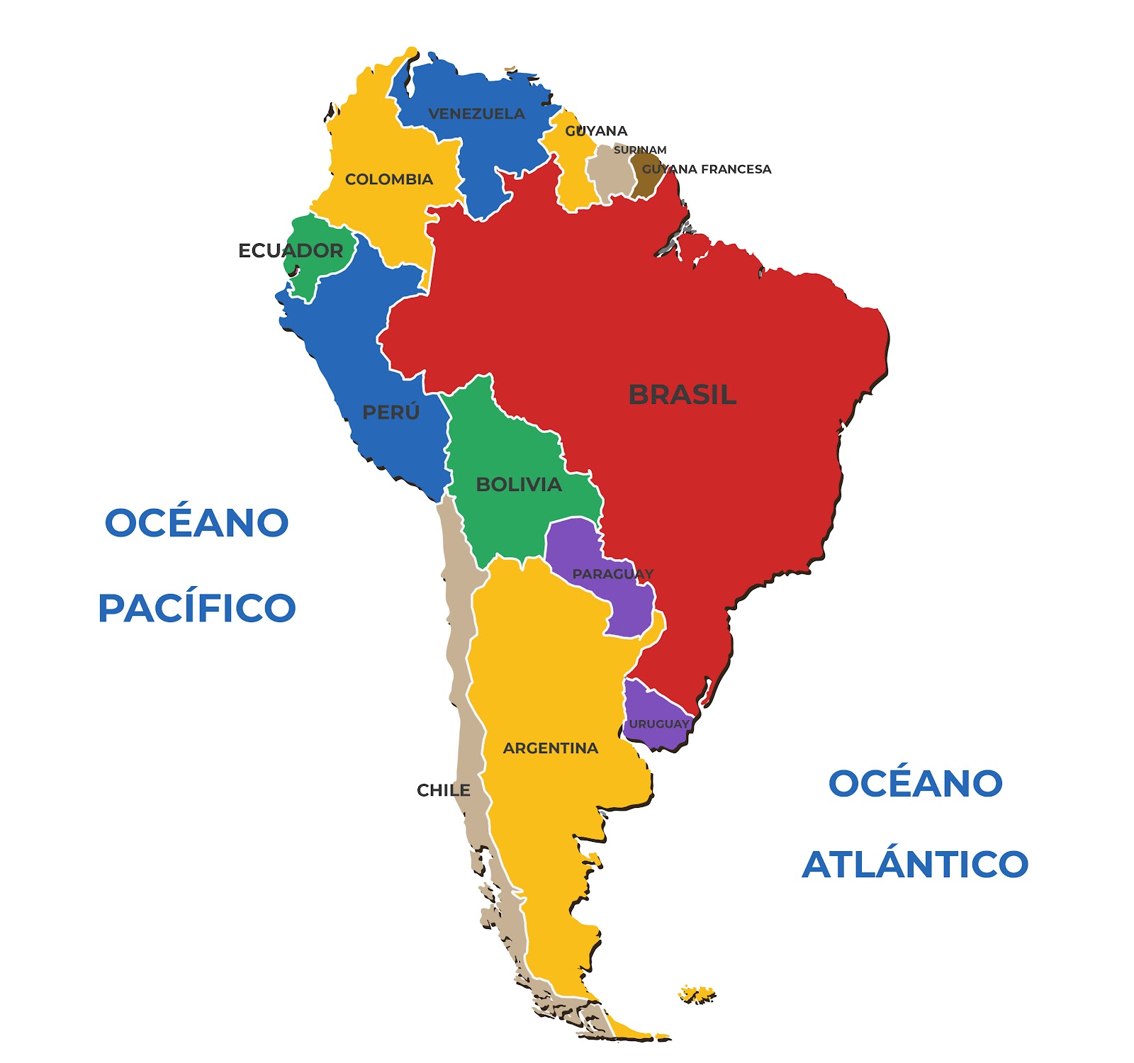 Detail Mapa De Sudamerica Nomer 2
