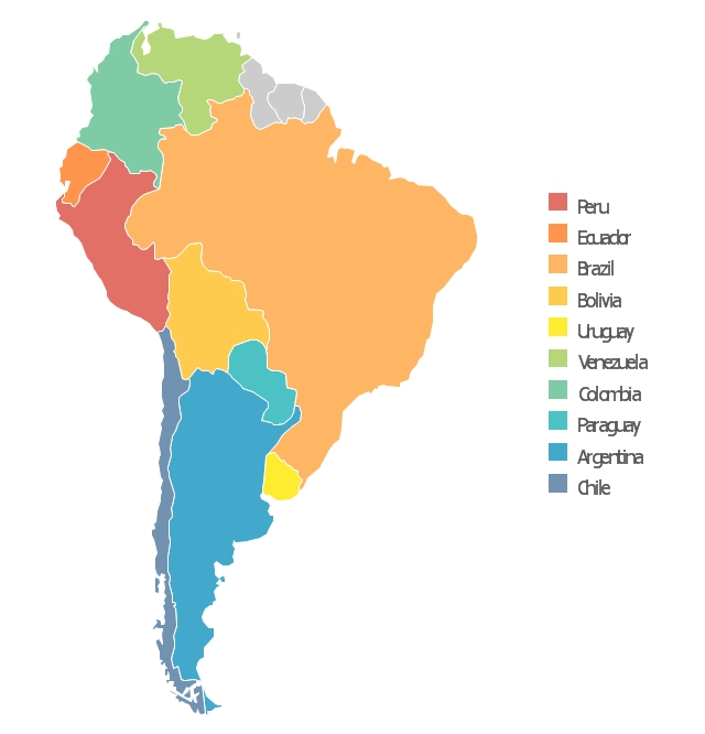 Detail Mapa De Sudamerica Nomer 4