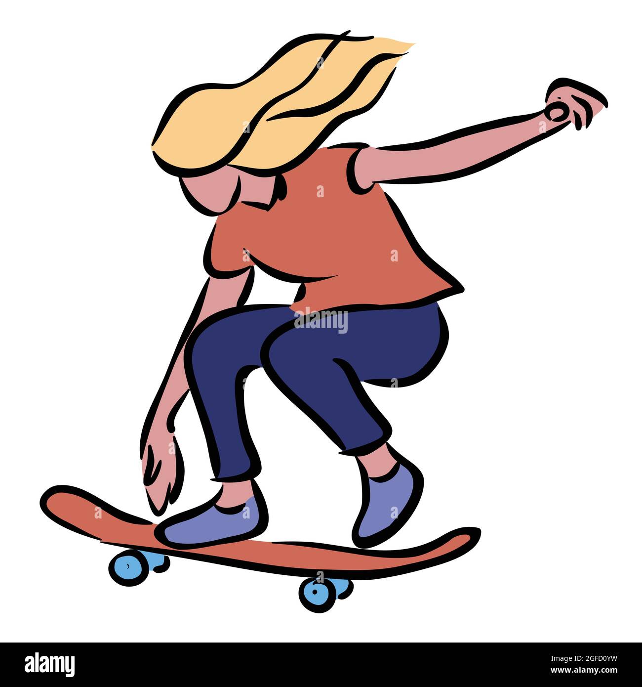Detail Skateboard Clipart Nomer 17