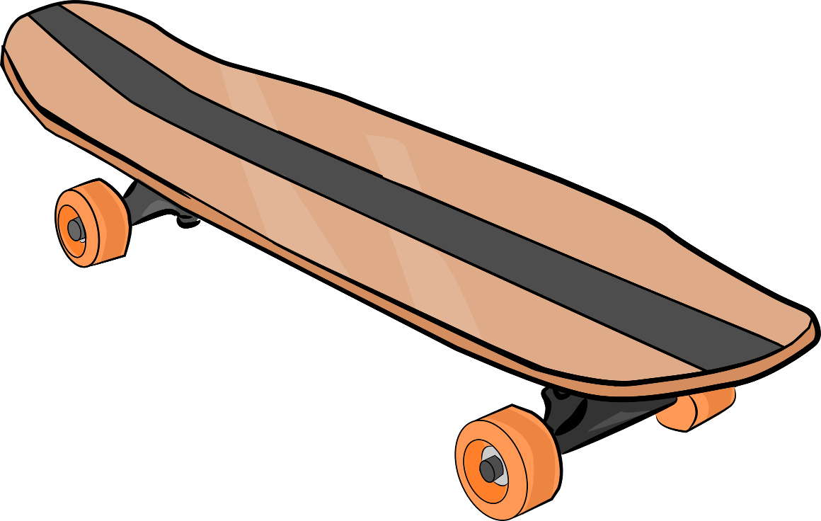 Detail Skateboard Clipart Nomer 3