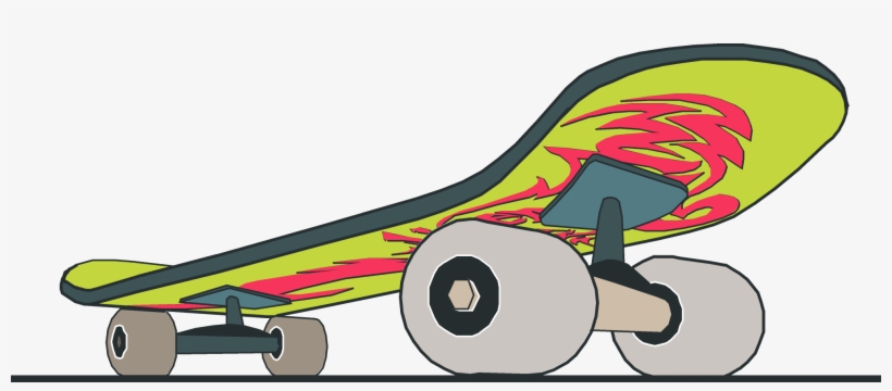 Detail Skateboard Clipart Nomer 5
