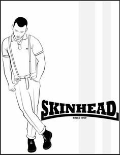 Detail Skinhead Zeichnung Nomer 4