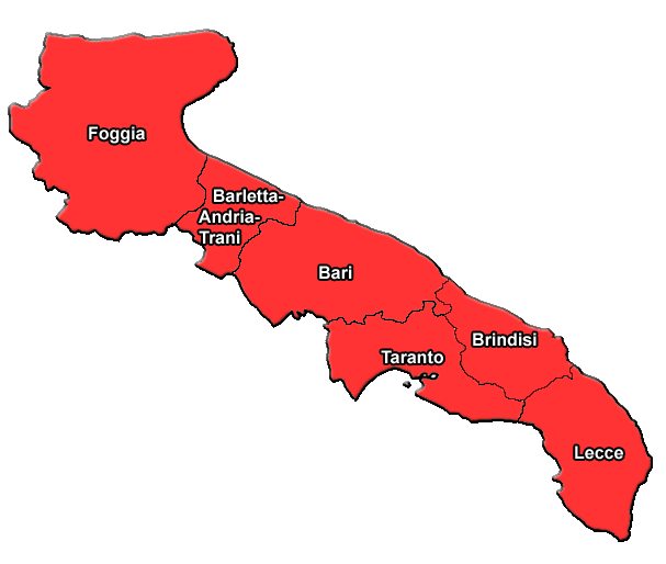 Detail Taranto Italien Karte Nomer 6