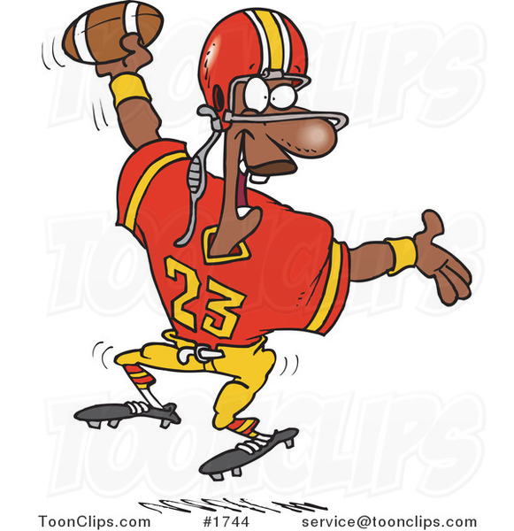 Detail Touchdown Cartoon Nomer 5