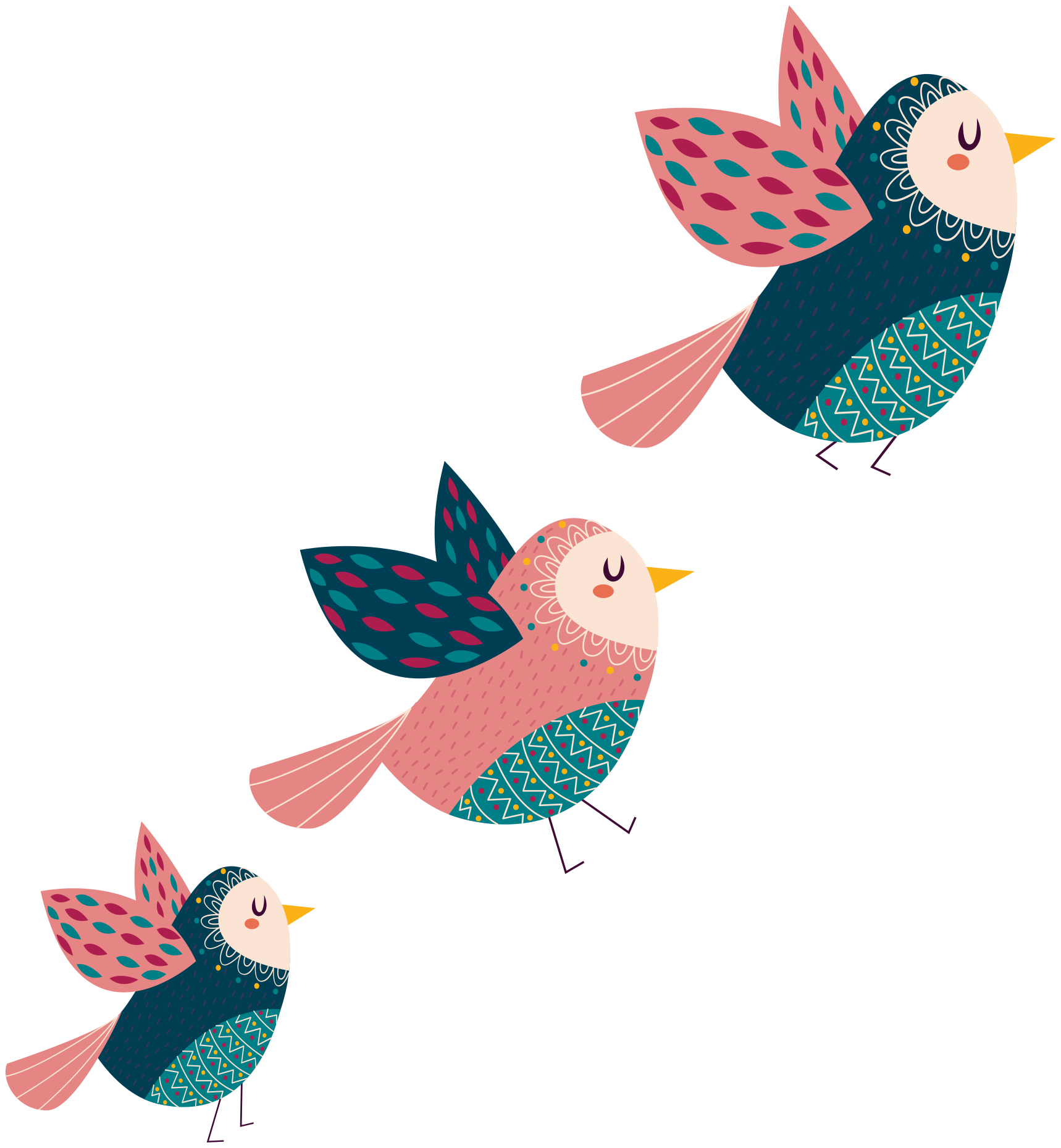 Detail Vogel Bunt Nomer 2