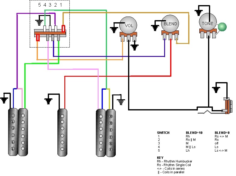 Detail Fender Humbucker Wiring Nomer 11