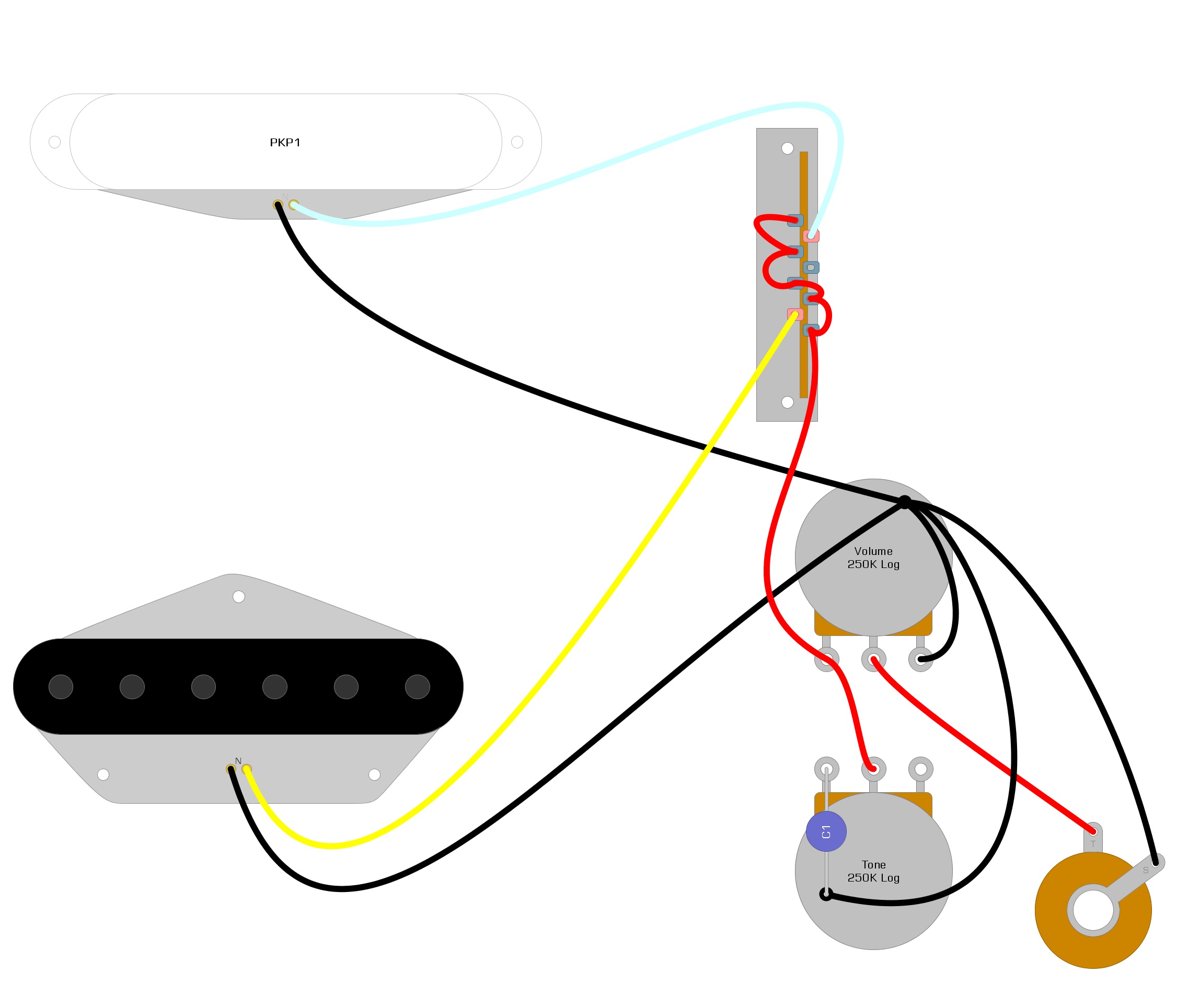 Detail Fender Humbucker Wiring Nomer 8