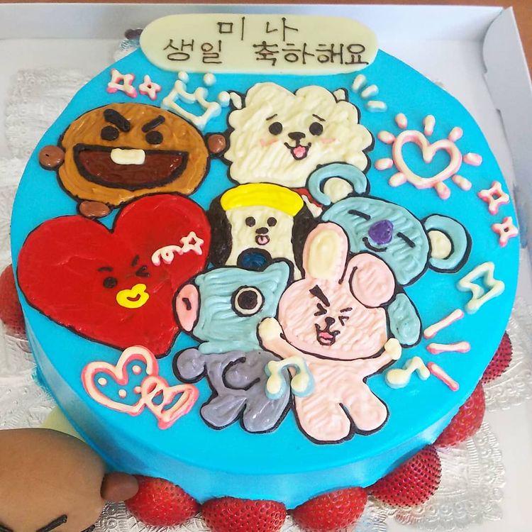 Detail Foto Kue Bts Nomer 55