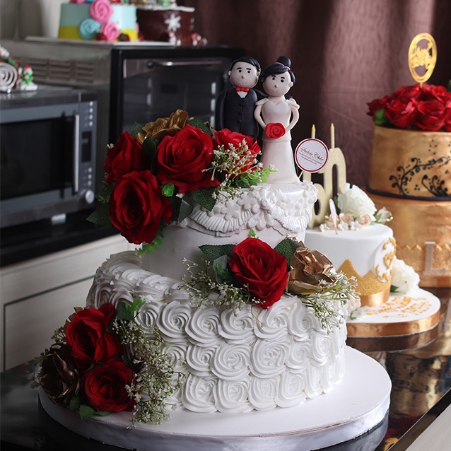 Detail Foto Kue Pernikahan Nomer 23