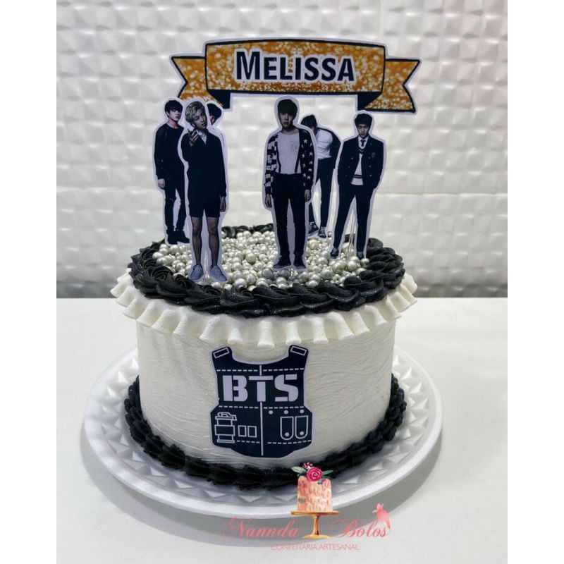 Detail Foto Kue Ulang Tahun Bts Nomer 18