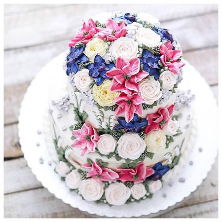 Detail Foto Kue Ulang Tahun Cantik Nomer 9