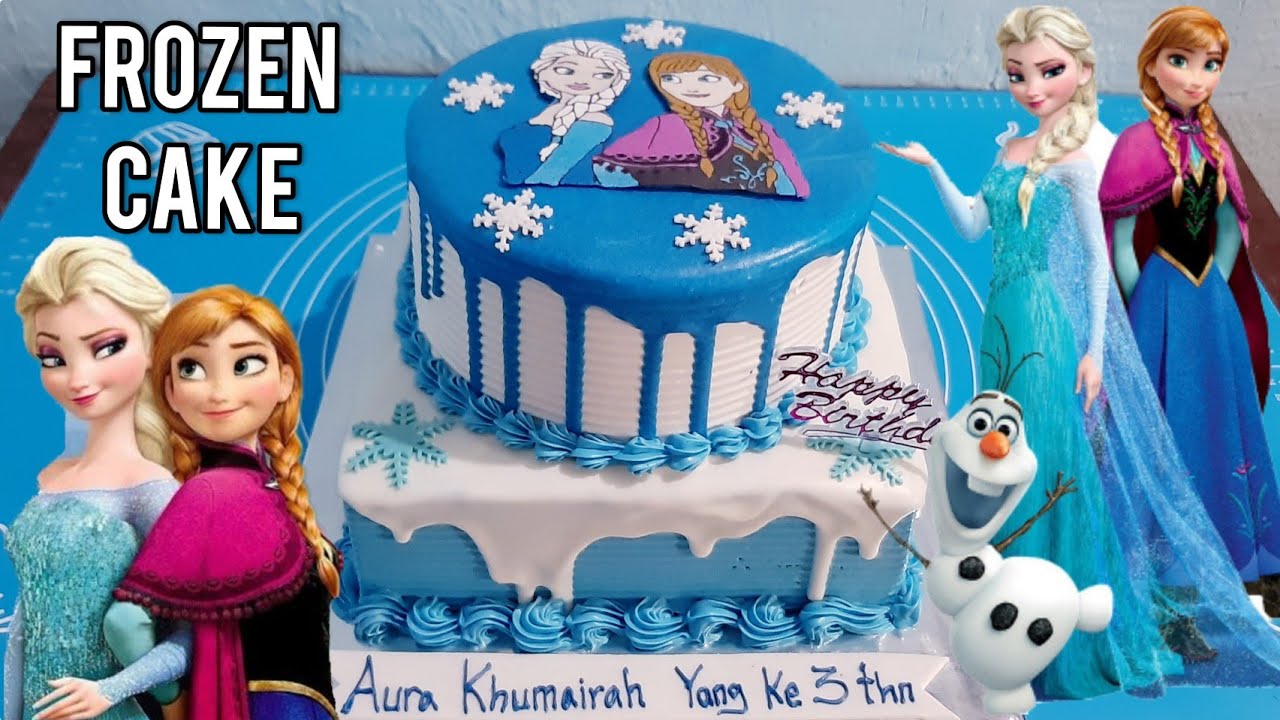 Foto Kue Ulang Tahun Frozen - KibrisPDR