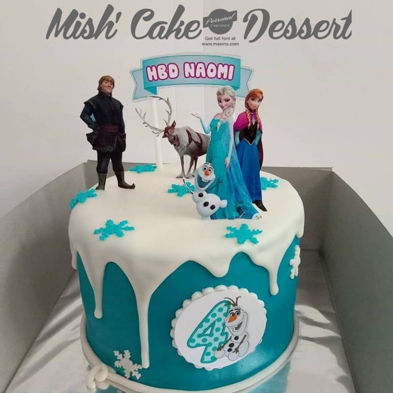 Detail Foto Kue Ulang Tahun Frozen Nomer 38