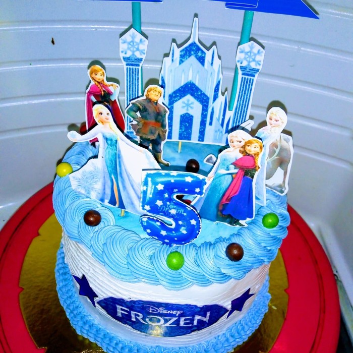 Detail Foto Kue Ulang Tahun Frozen Nomer 41