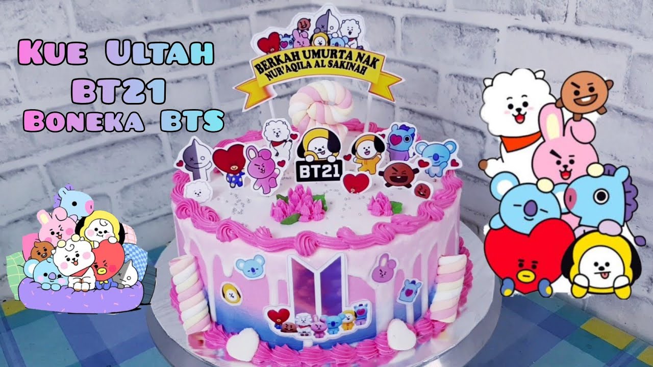 Detail Foto Kue Ultah Bts Nomer 32