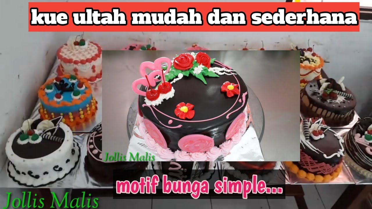 Detail Foto Kue Ultah Coklat Nomer 44