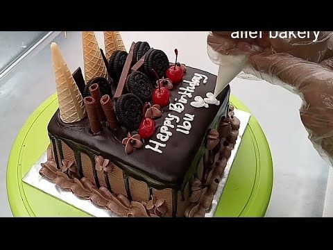 Detail Foto Kue Ultah Coklat Nomer 54