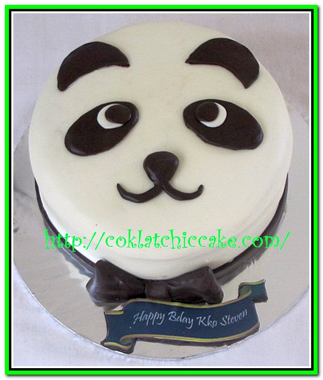 Detail Foto Kue Ultah Gambar Panda Nomer 17