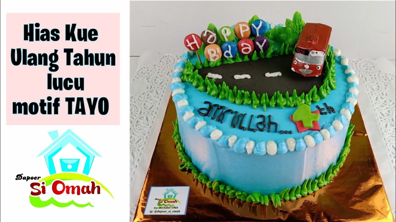 Detail Foto Kue Ultah Lucu Nomer 51