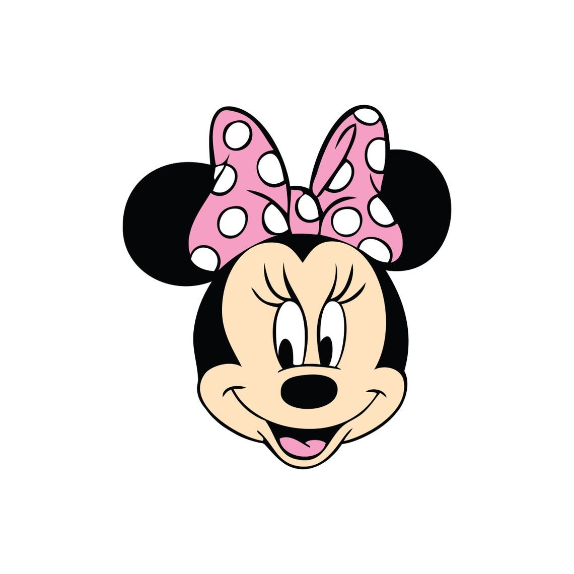 Detail Minnie Mouse Head Nomer 4