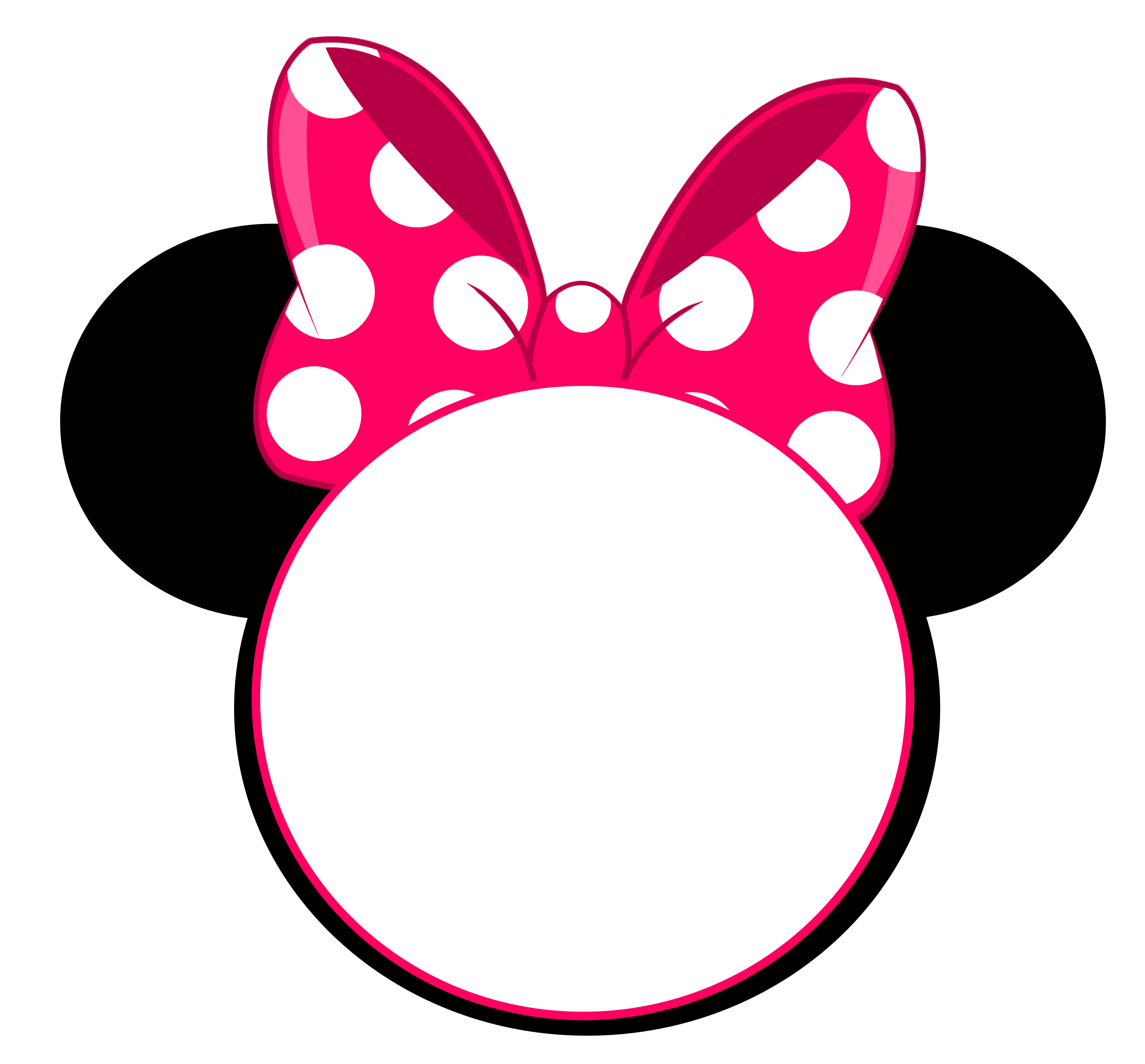 Detail Minnie Mouse Head Nomer 6