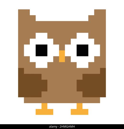 Detail Pixel Eule Nomer 4