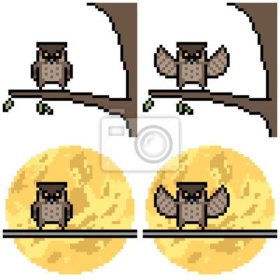 Detail Pixel Eule Nomer 7