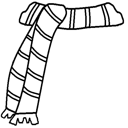 Snowman Scarf Template - KibrisPDR