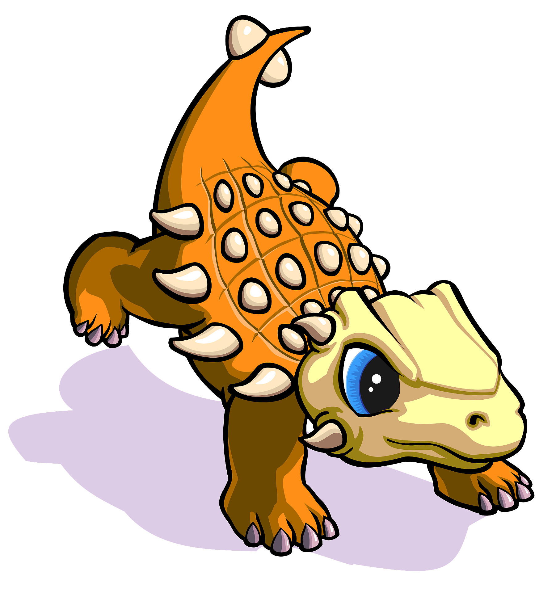 Detail Ankylosaurus Clipart Nomer 12