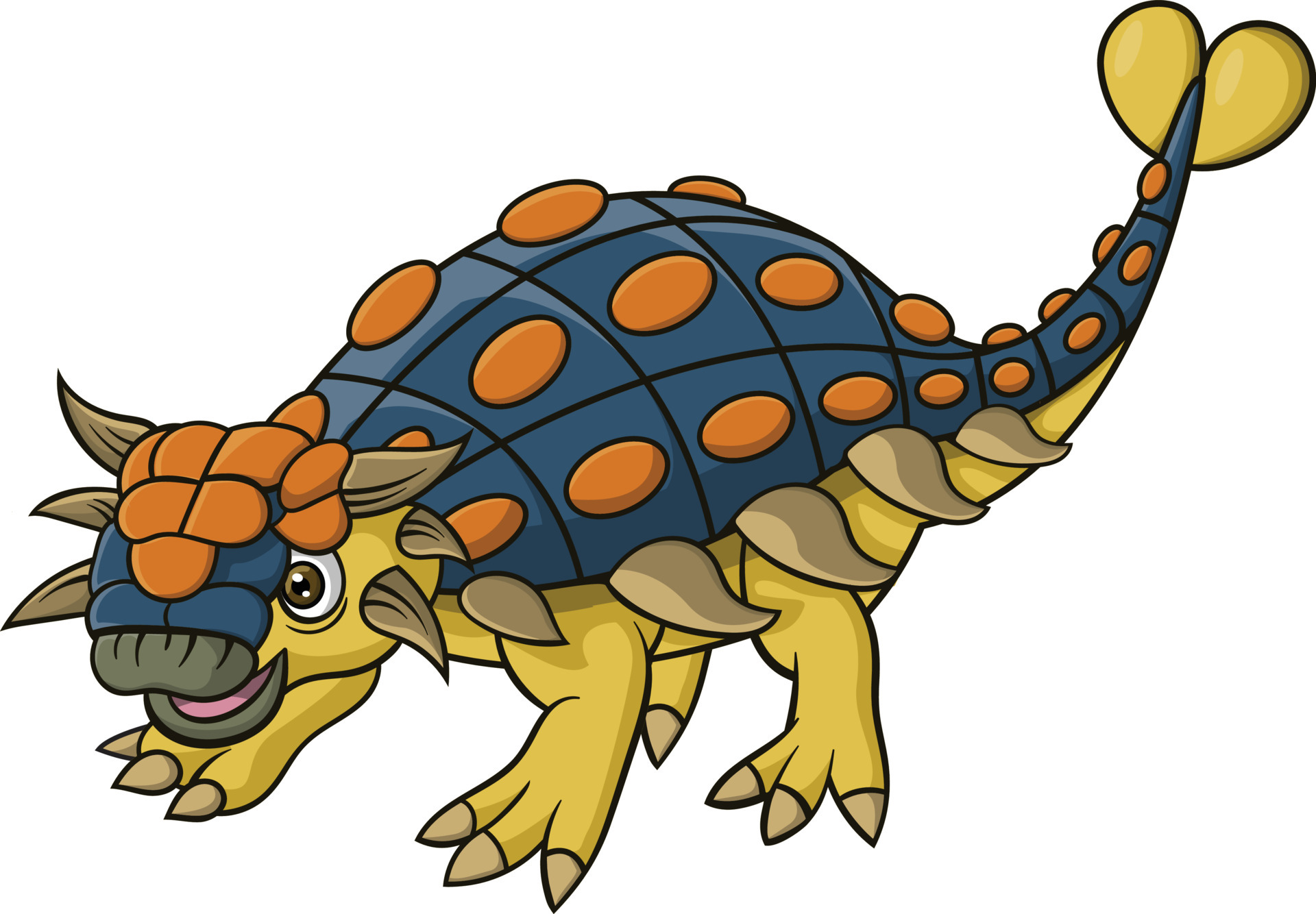 Detail Ankylosaurus Clipart Nomer 7