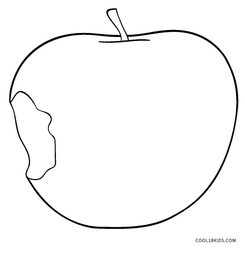 Detail Apfel Ausmalbild Nomer 7